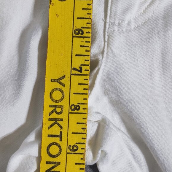 Lee jeans women's junior size 11X32 white colour flare western cowgirl - Picture 12 of 13